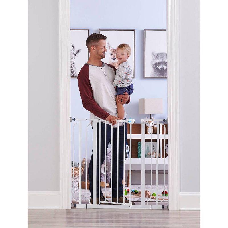 Regalo Wall Safe Extra Tall Walk Through Safety Gate