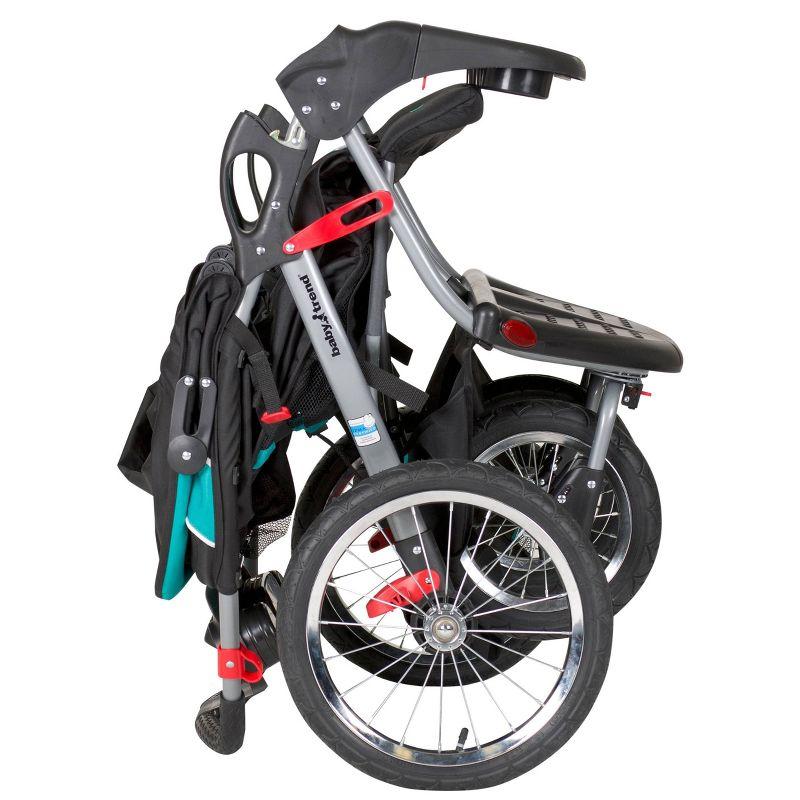 Baby Trend Navigator Double Jogger Stroller - Blue Tropic