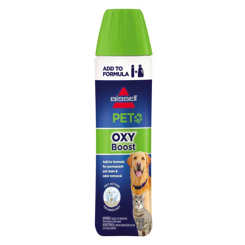 BISSELL Pet Oxy BOOST 16oz. Enhancing Carpet & Upholstery Formula - 16131: Non-Toxic Cleaner, Stain Remover, Fresh Scent