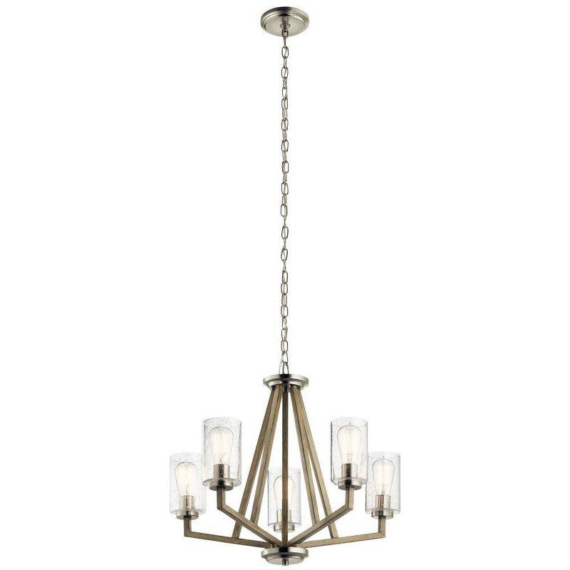 Kichler Lighting Deryn 5 - Light Chandelier in  Distressed Antique Gray