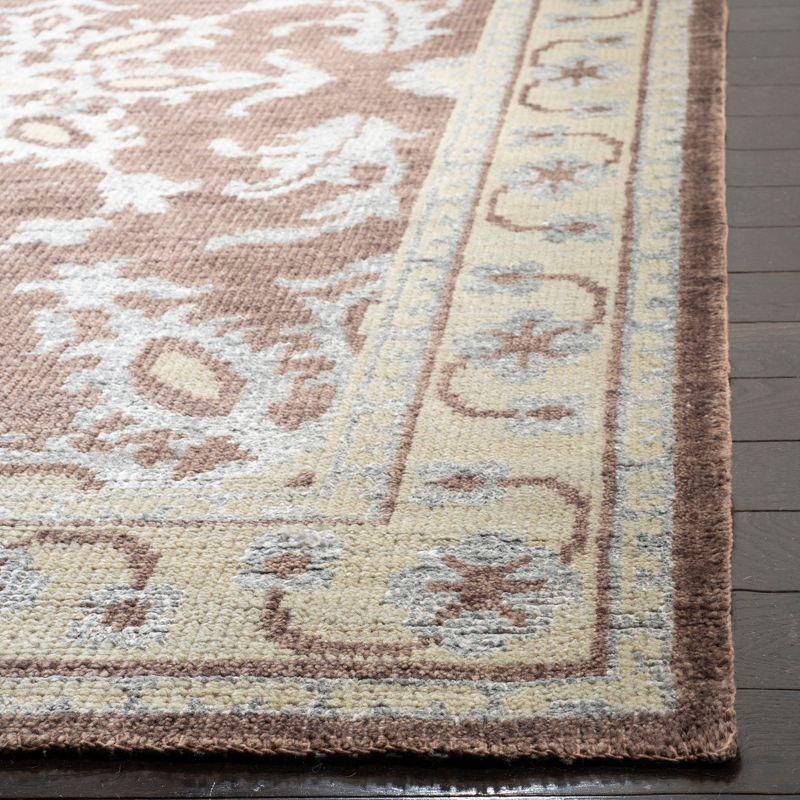 Stone Wash STW216 Hand Knotted Area Rug - Charcoal - 5'x8' - Safavieh.