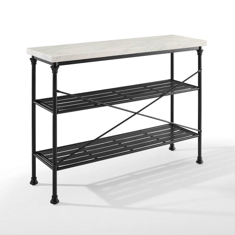 Madeleine Console Matte Black - Crosley