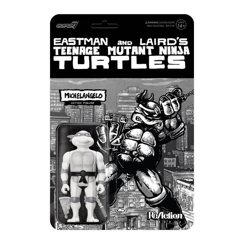 Michelangelo Grayscale 3.75" Action Figure with Accessories