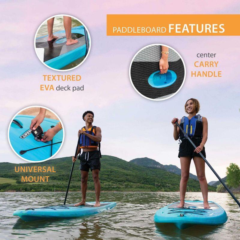 Lifetime Horizon 100 Stand-Up Paddleboard - 2 Pack (Paddles Included), Bahama Fusion - 91014