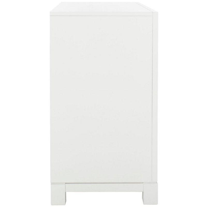 Raina 3 Drawer Chest - CHS6412 - White/Gold - Safavieh