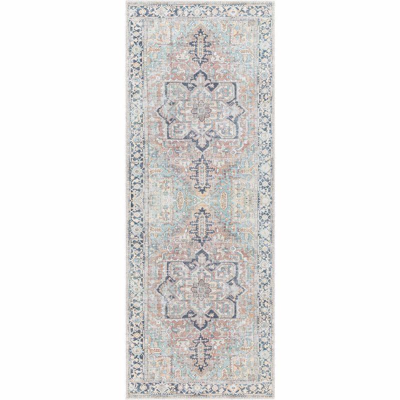 Hauteloom Rectangle Area Rug   Brick Red