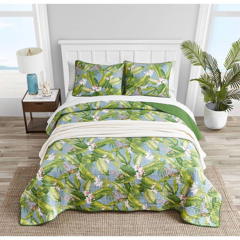 Tommy Bahama Home Tommy Bahama Aregada Dock Cotton Reversible Quilt Set
