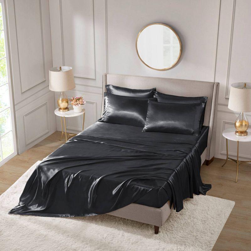 Satin Luxury 6-Piece Sheet Set