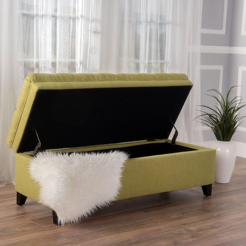 MUSSALLEM AREA RUG SPECIALIST, LLC JULIANA STORAGE OTTOMAN