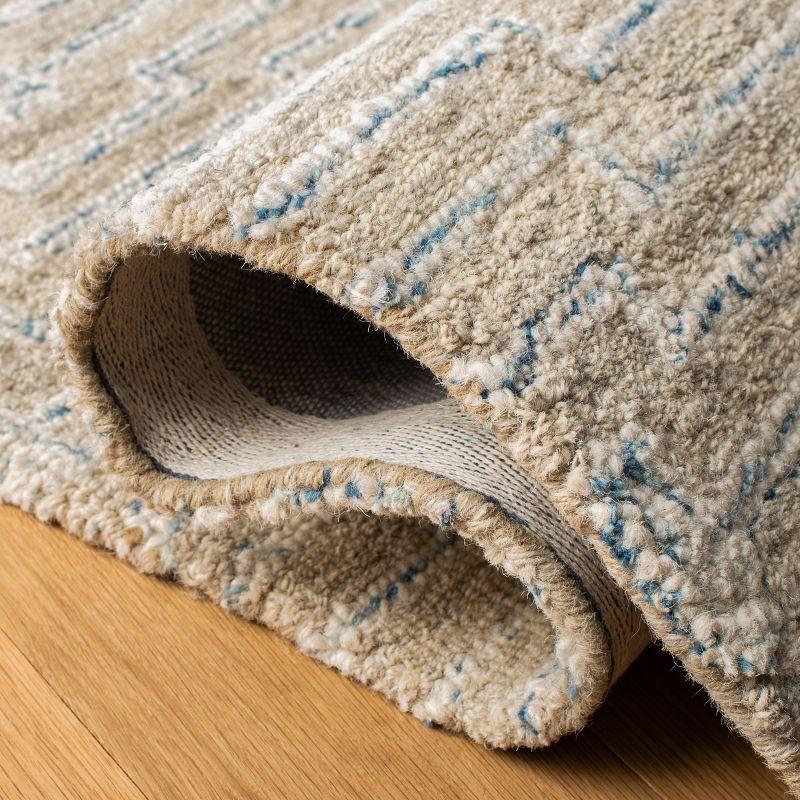 Micro-Loop MLP178 Hand Tufted Area Rug - Light Grey/Ivory - 8'x10' - Safavieh.