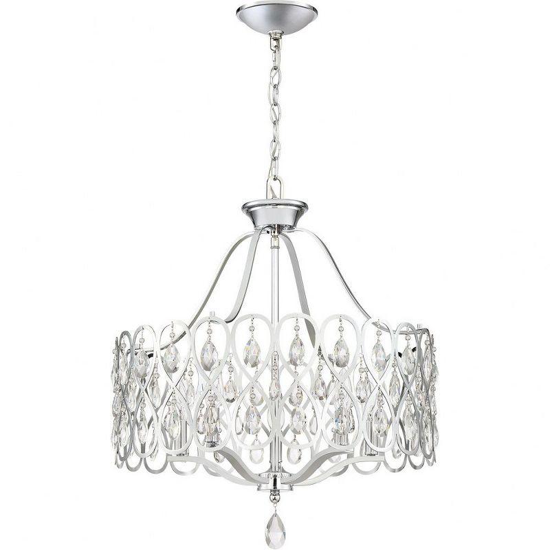 Quoizel Lighting Lulu 5 - Light Chandelier in  Polished Chrome