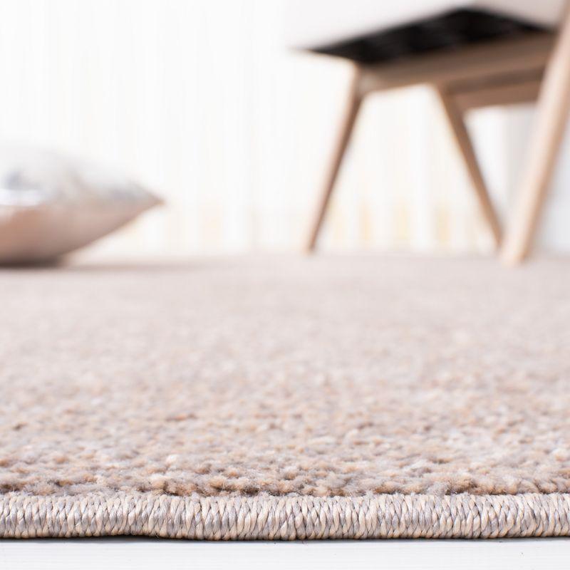 Non-Slip NSD120 Power Loomed Area Rug - Taupe - 6'7"x9' - Safavieh.