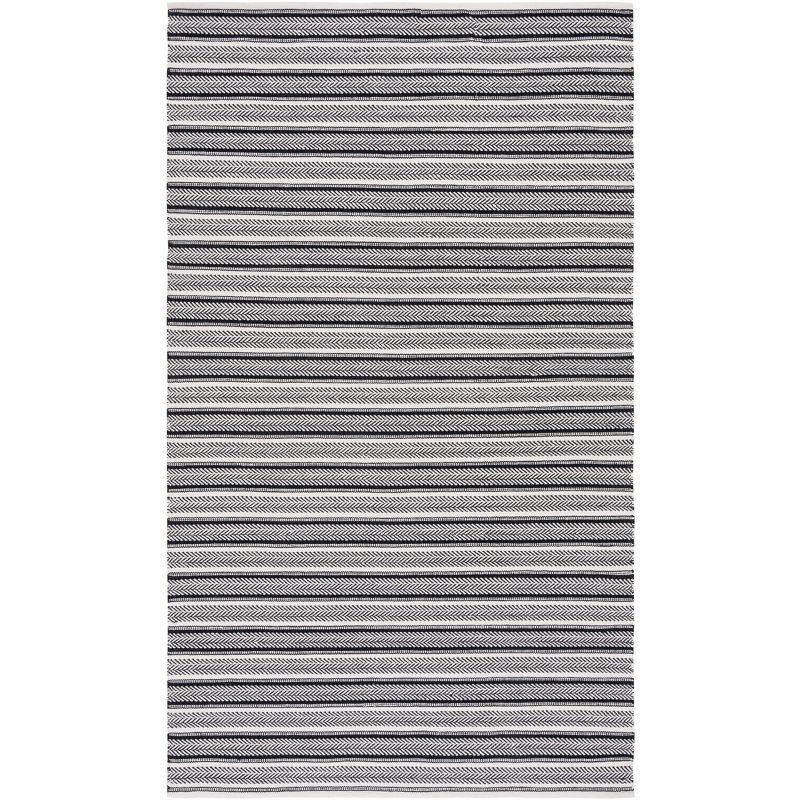Union Rustic Annia Flat Weave Cotton Striped Rug