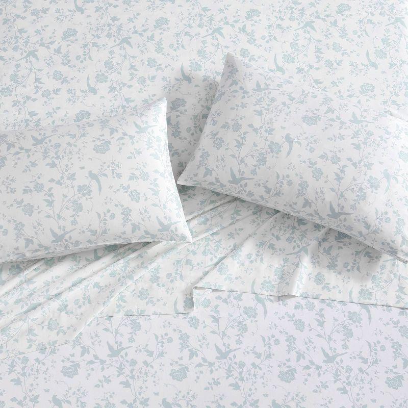 Laura Ashley Laura Ashley Sateen Cotton Printed Sheet Sets