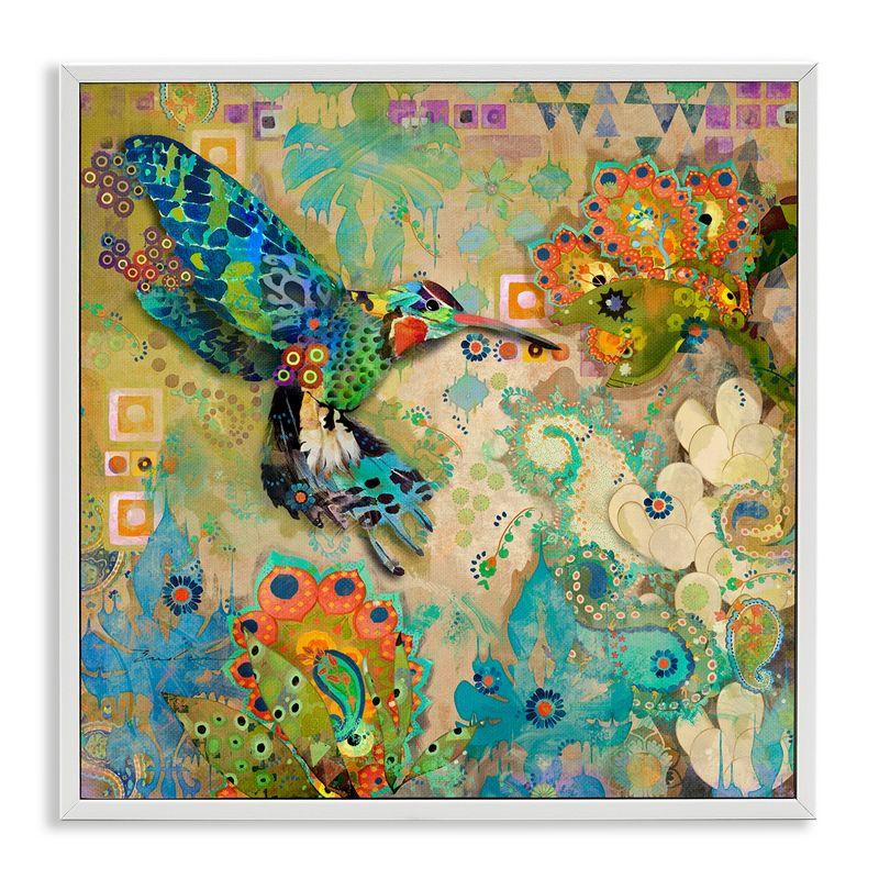 " Boho Hummingbird Pattern "