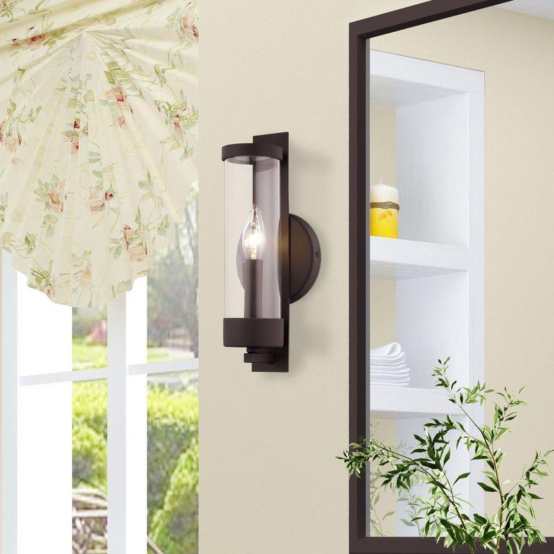 Livex Lighting Castleton 1 - Light Sconce in  Bronze