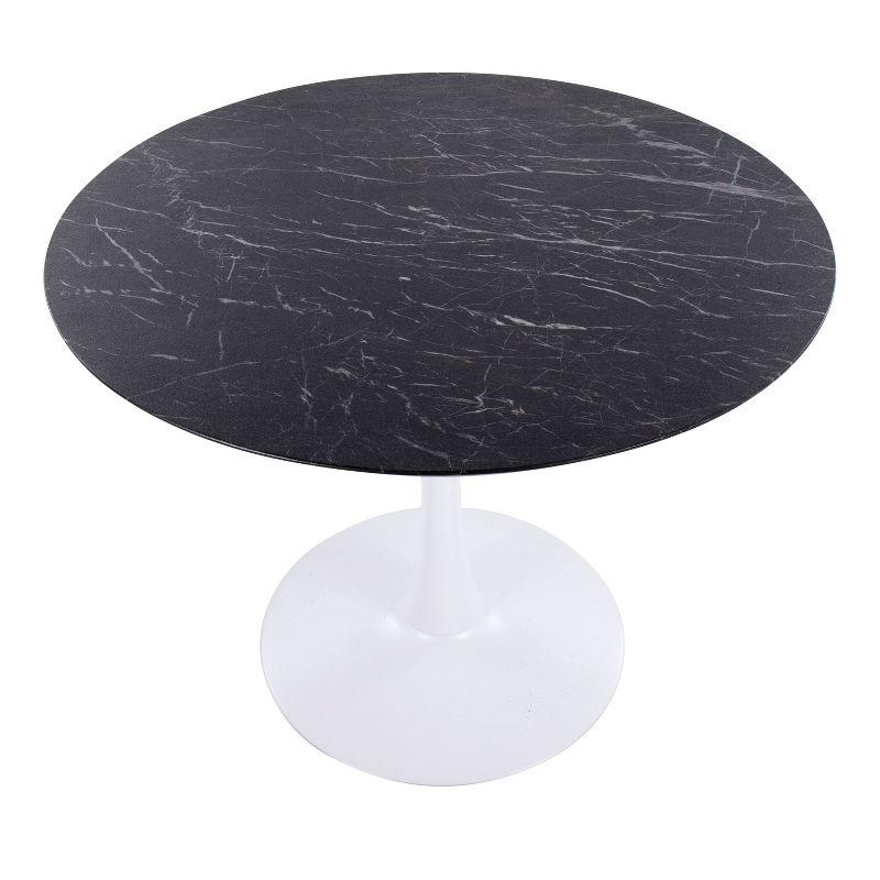 36" Pebble Mod Round Dining Table - LumiSource