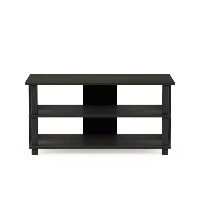 Sully 3-Tier TV Stand for TV up to 40, Espresso/Black, 17076EX/BK