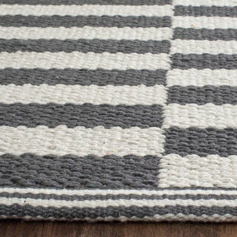 Montauk MTK715 Hand Woven Indoor Area Rug - Ivory/Grey - 8'x10' - Safavieh