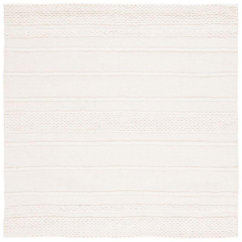 Natura NAT215 Hand Woven Indoor Area Rug - Natural - 6'x6' - Safavieh