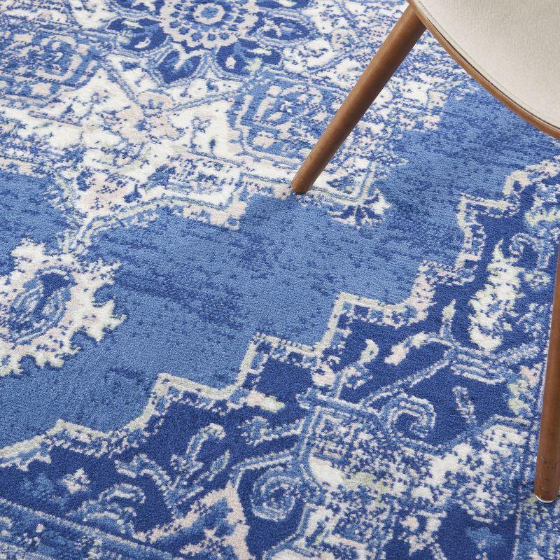 Nourison Whimsicle WHS03 Indoor only Area Rug - Navy 6' x 9'