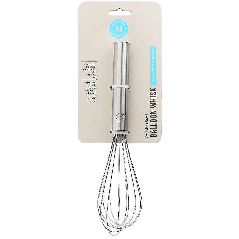 8.5-Inch Stainless Steel Balloon Whisk with Ergonomic Handle