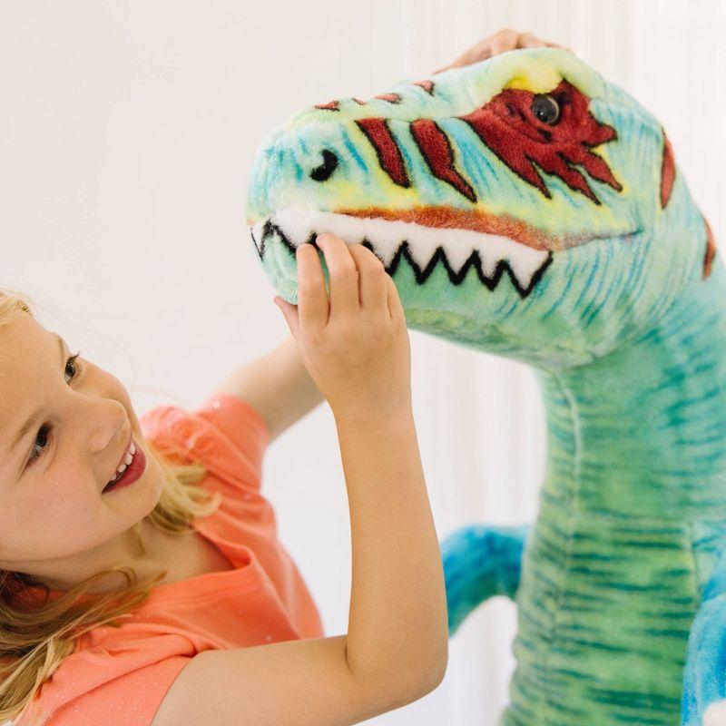 Melissa & Doug Standing T-Rex Giant Lifelike Plush Stuffed Animal