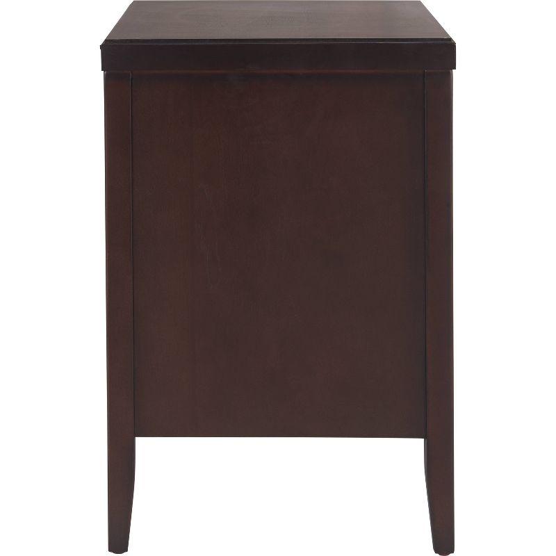 ClickDecor Finley Solid Wood Fully Assembled 3 Drawer Nightstand