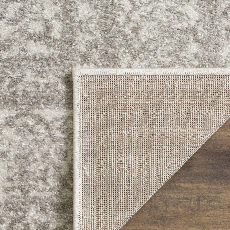 Adirondack ADR101 Power Loomed Area Rug - Ivory/Silver - 8'x10' - Safavieh.
