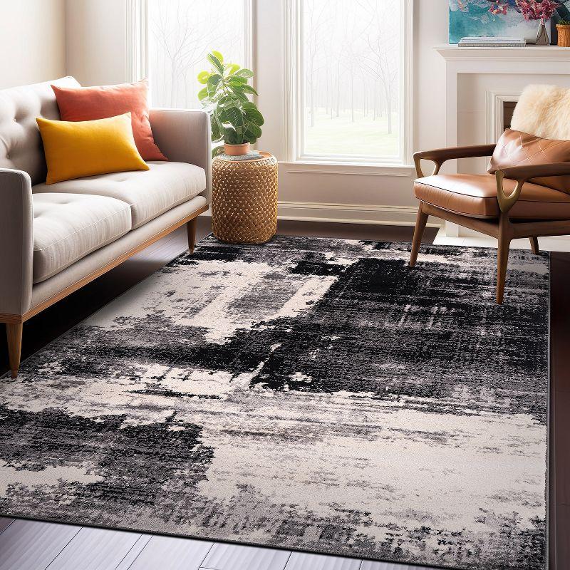 World Rug Gallery Modern Abstract Design Area Rug