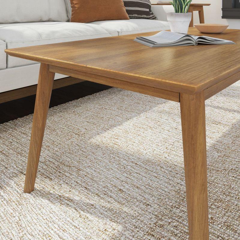 Leaford Solid Wood Single Coffee Table