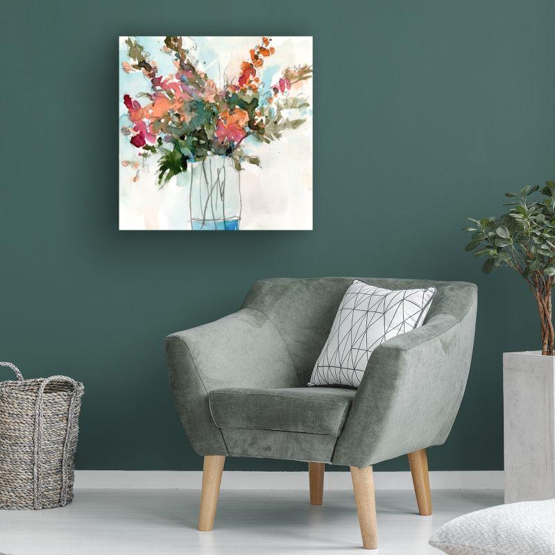 Trademark Fine Art -Samuel Dixon  'Water Garden Still Life I' Canvas Art