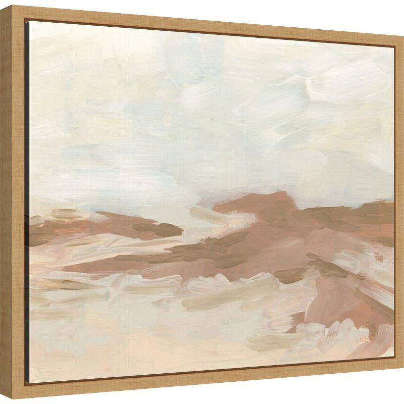 Amanti Art Neutral Flats II by June Erica Vess Framed Canvas Wall Art