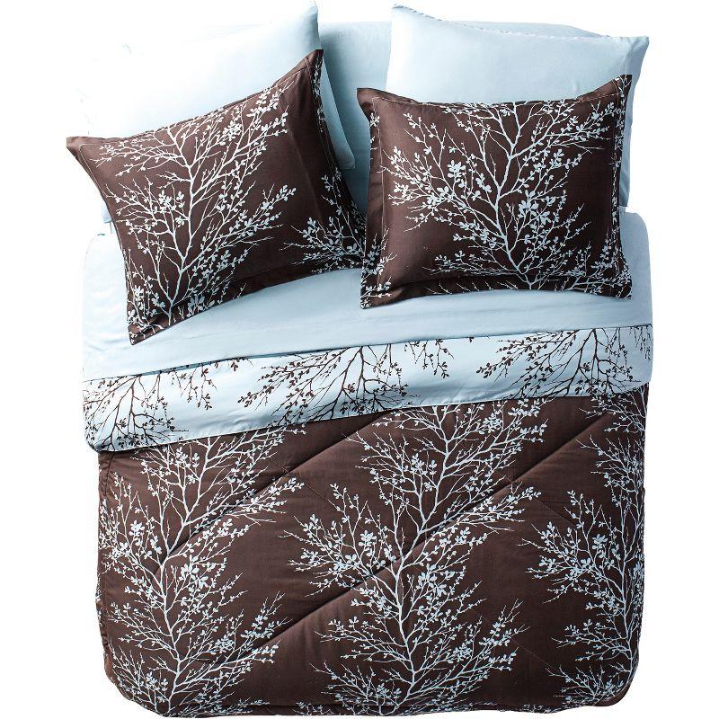 Leaf Traditional Polyester Standard Comforter Set