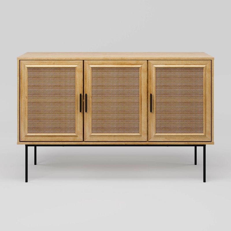 Emmet Sideboard Buffet with Cane Doors - CorLiving