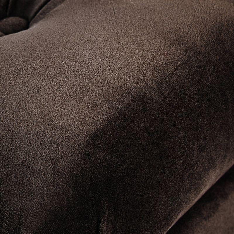 HomePop Velvet Upholstered Storage Bench