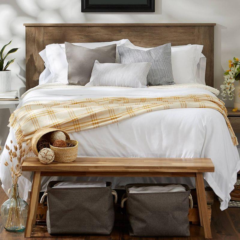 Design Imports Hand Woven Throw Blanket