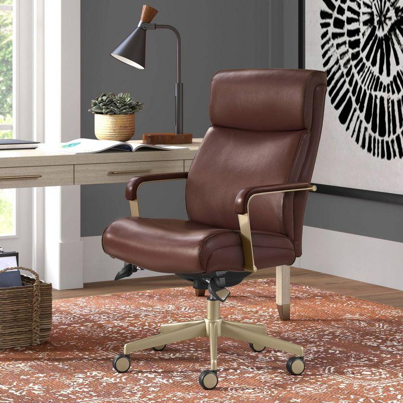 Melrose La-Z-Boy Modern Ergonomic Executive Office Chair with Lumbar Support