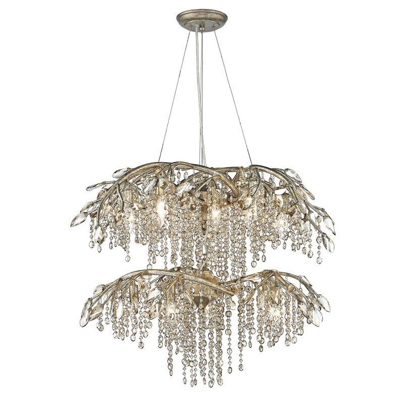 Mystic Gold Autumn Twilight Crystal 18-Light Chandelier