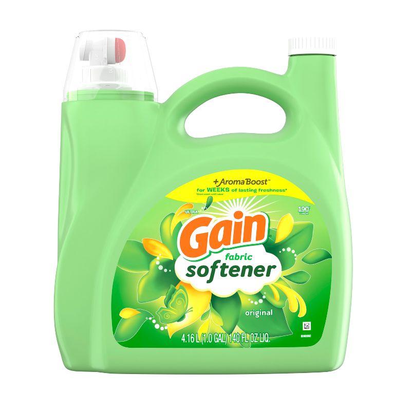 Gain Original Scent Liquid Fabric Softener 140 fl oz