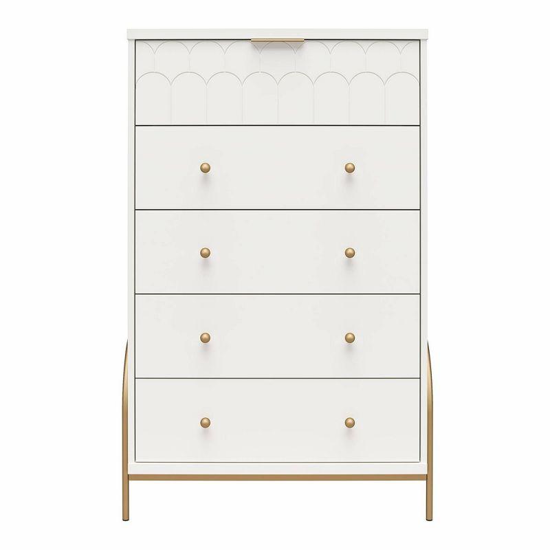 Anastasia 5 Drawer 29.46" W Chest