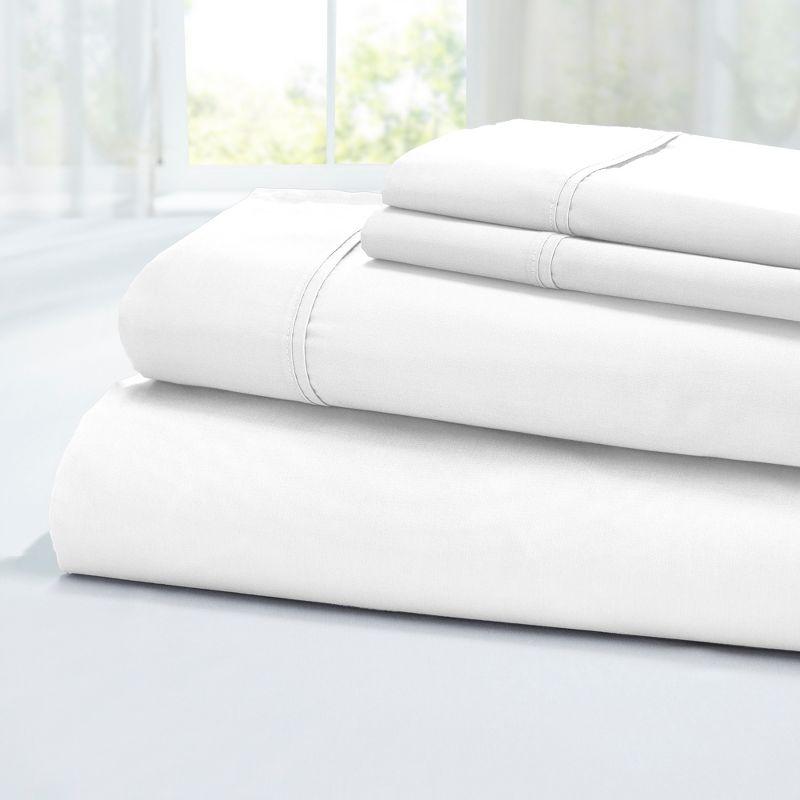 Modern Threads Modern Threads 400 Thread Count 100% Egyptian-Quality Cotton Sheet Set, Ultra Soft, Breathable, Durable
