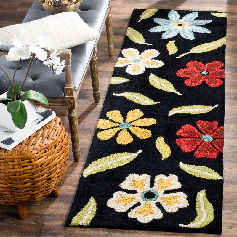 Blossom BLM678 Hand Hooked Area Rug  - Safavieh