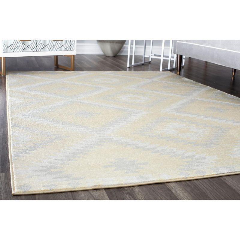 Bodrum Tribal Sunflower Area Rug