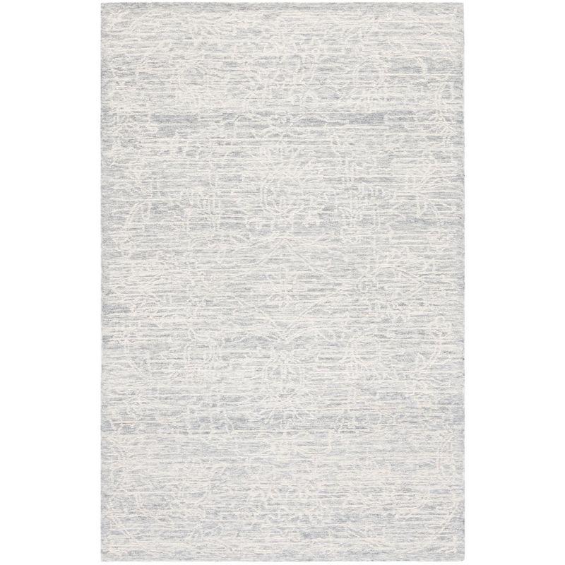 Bungalow Rose Roslyn Hand Tufted 80% Wool And 20% Cotton Floral Rug
