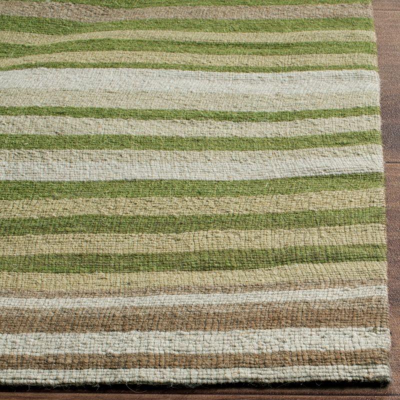 Marbella MRB273 Hand Loomed Area Rug - Green - 5'x8' - Safavieh.