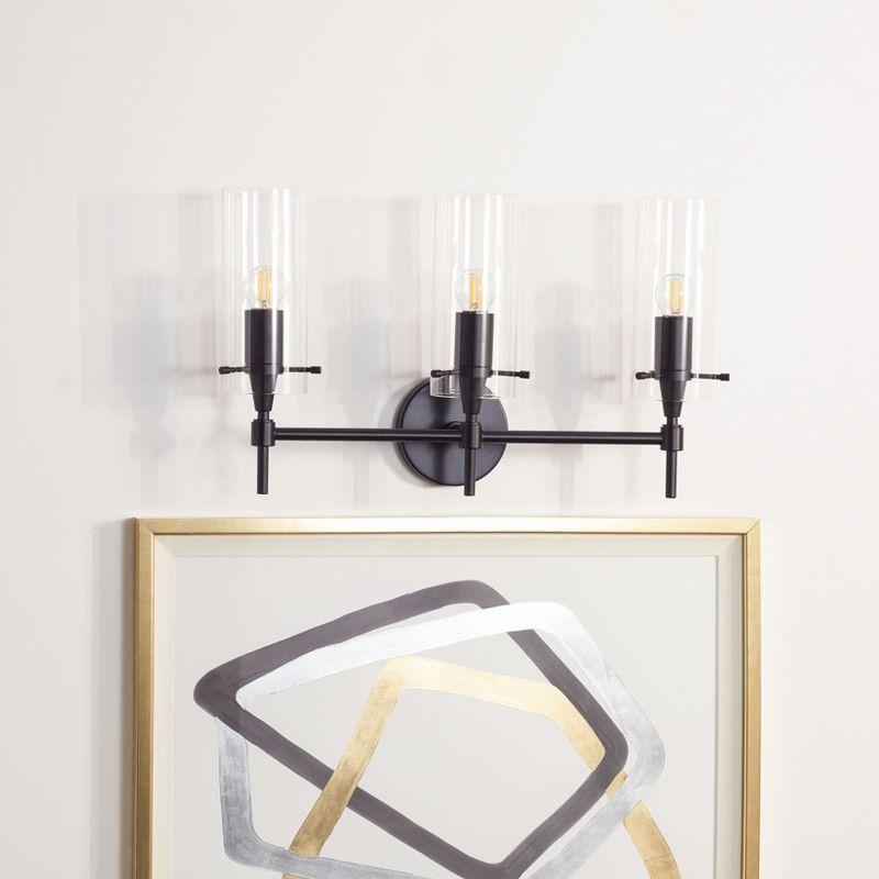 Norala Vanity Sconce - SCN5001 - Black - Safavieh