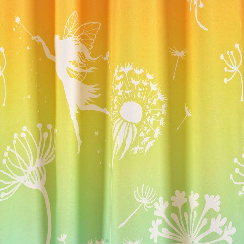 Polyester Semi Sheer Curtain Pair (Set of 2)