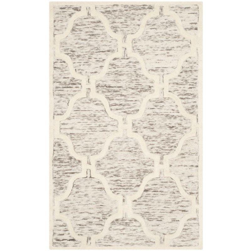 Angulay Hand Tufted Wool Geometric Rug