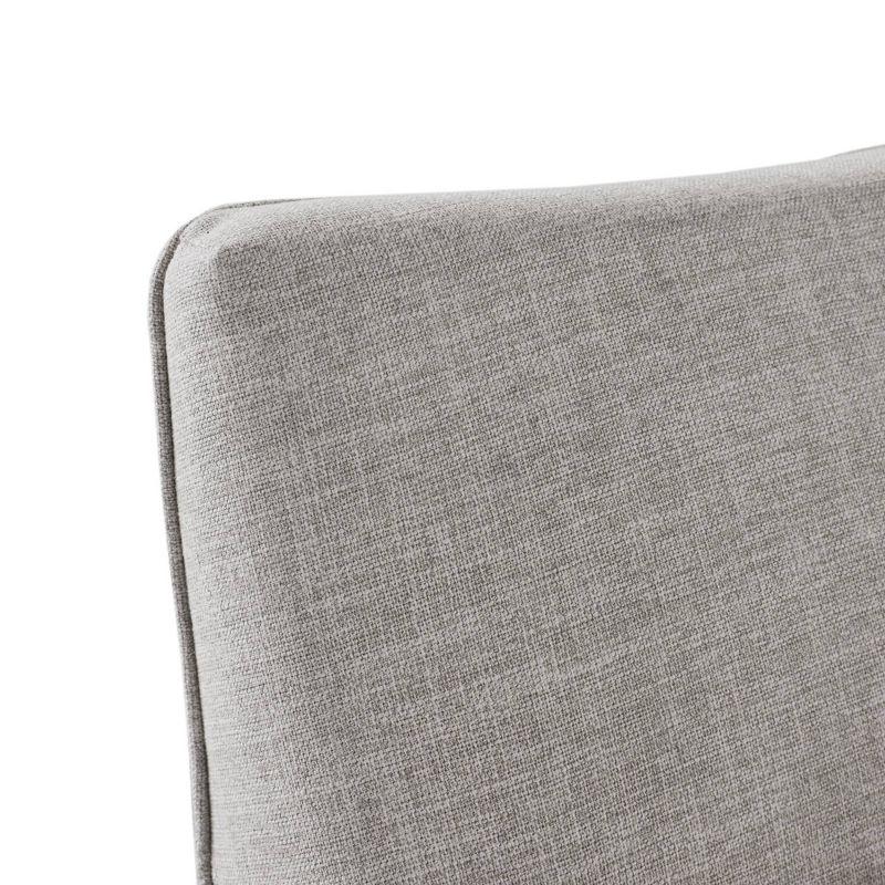 Martha Stewart London 360°Swivel Armchair with Lumbar Pillow